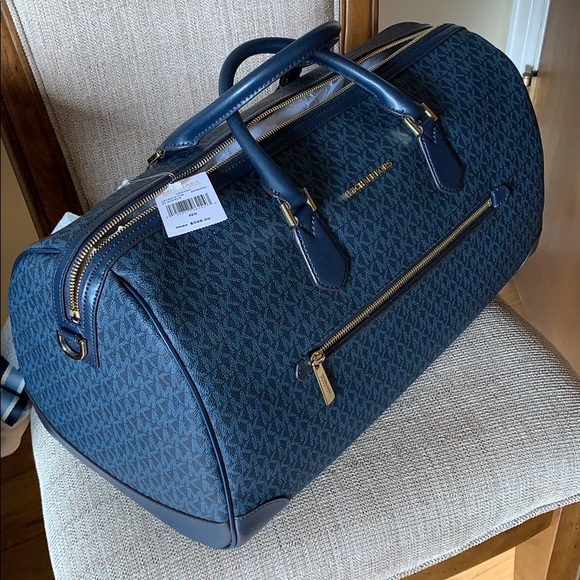 Michael Kors Carry On Luggage Trolley+Lg Duffle - Picture 5 of 8